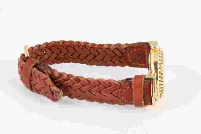 WRANGLER 18760S QUARTZ BROWN LEATHER BAND WRISTWATCH  5506