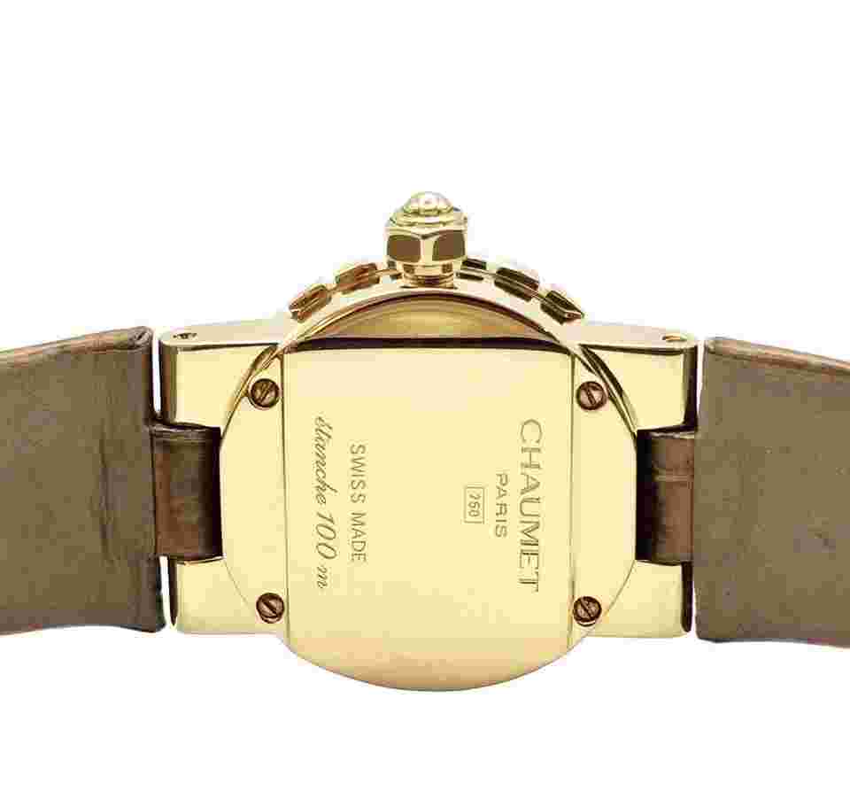 CHAUMET Classic Diamond Gold Watch 7399488155