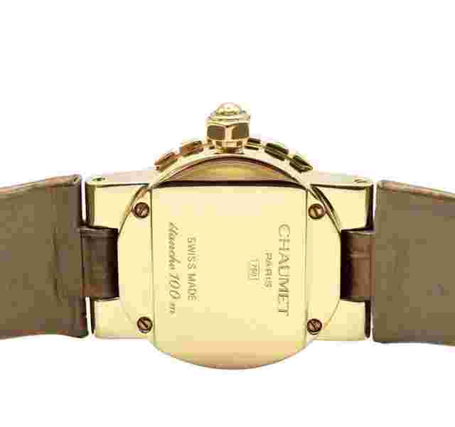 CHAUMET Classic Diamond Gold Watch 7399488155