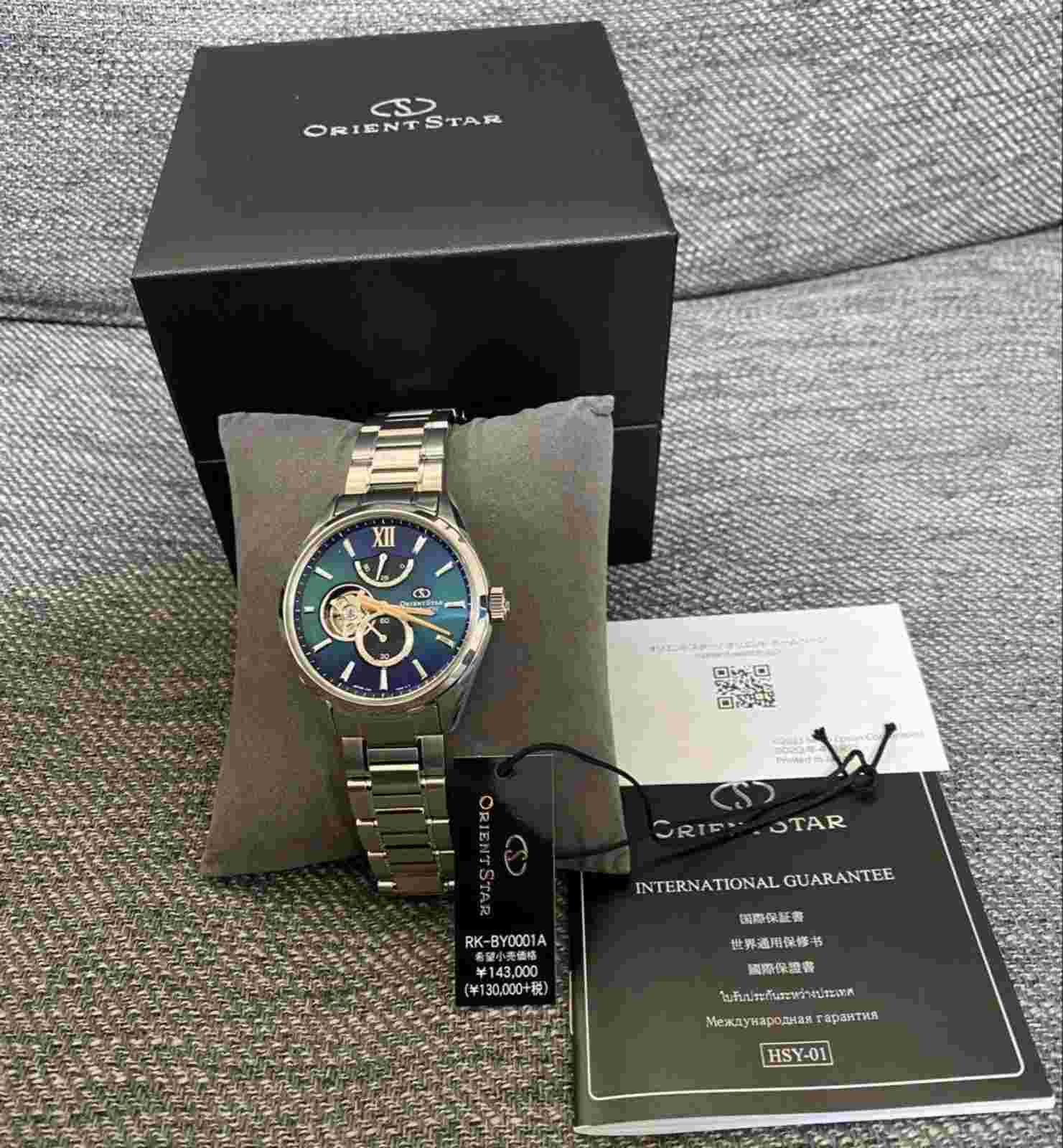 Orient Star M34 F7 Semi Skeleton RK-BY0001A Watch