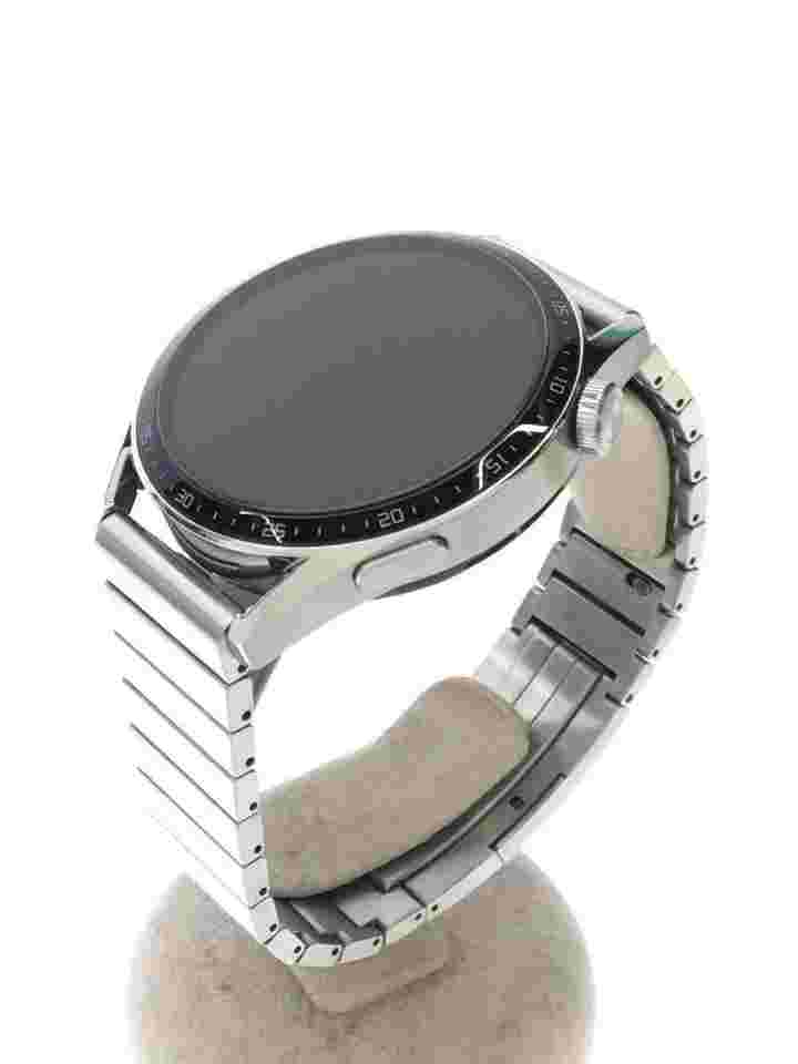 Huawei Watch GT 3 46mm Smart Analog Silver Watch Excellent JAPAN