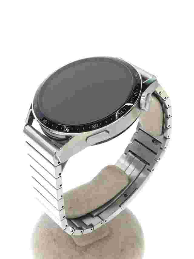 Huawei Watch GT 3 46mm Smart Analog Silver Watch Excellent JAPAN