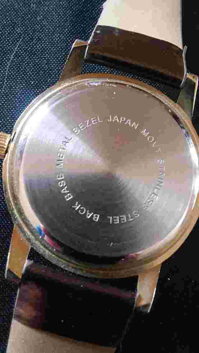 Cache Vintage Bezel Crystal Brown Women's Watch