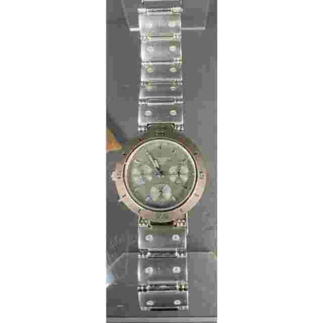 Gino Franco 978 Silver Tone Quartz Analog Unisex Watch New Battery