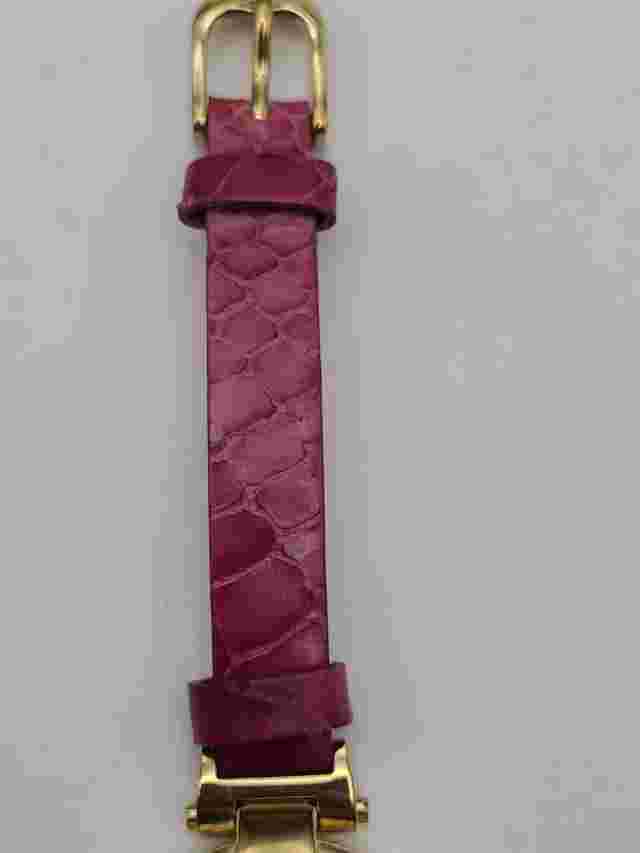 Jennifer Lopez Quartz Watch Women  Day Date Leather Analog New Battery