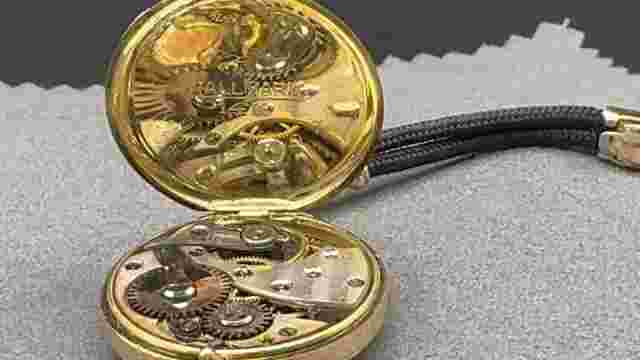 14k Solid Gold Womens Hallmark Pocket Watch RUNS