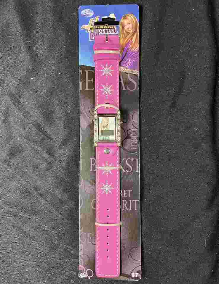 HANNAH MONTANA COLLECTOR WATCH NEW/UNUSED WITH TAGS CHILDREN’S DISNEY CLASSIC