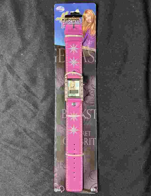 HANNAH MONTANA COLLECTOR WATCH NEW/UNUSED WITH TAGS CHILDREN’S DISNEY CLASSIC