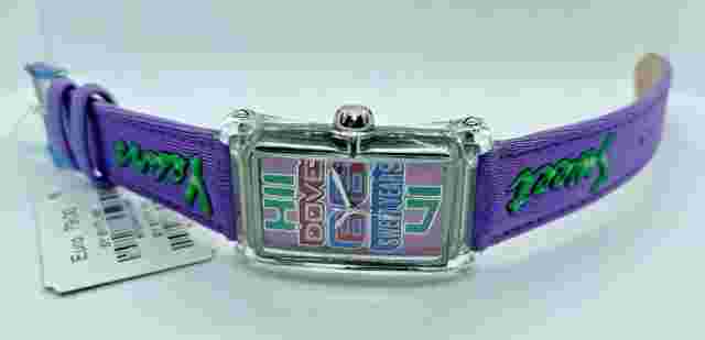 Sweet Years Watch By Chronotech Unisex Purple Rectangular Case 32X52Mm