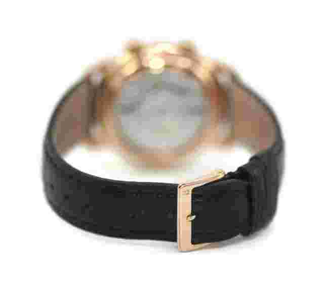 Bucherer Alarm 18K Rose Gold Watch 5008-001