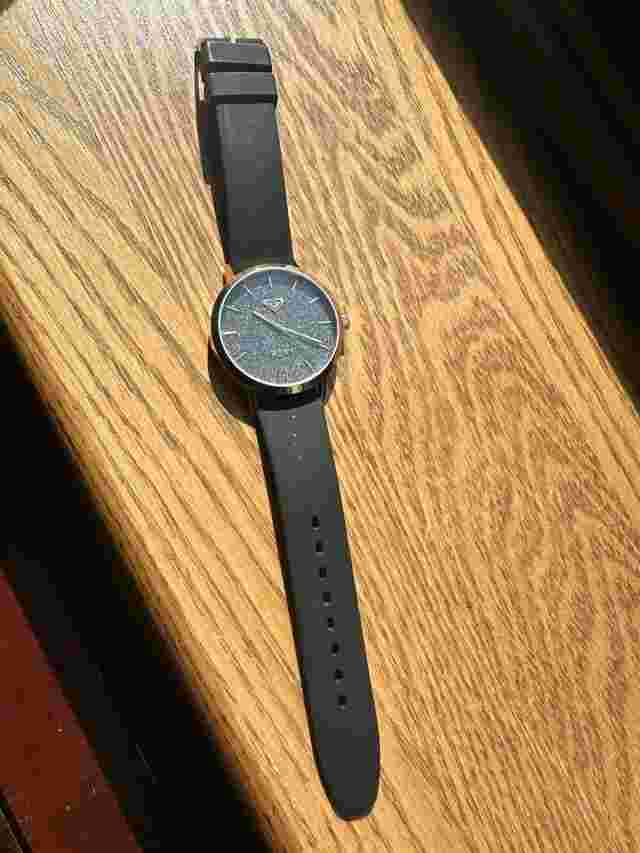 Roxy The Royal Watch Black Glitter Dial Face