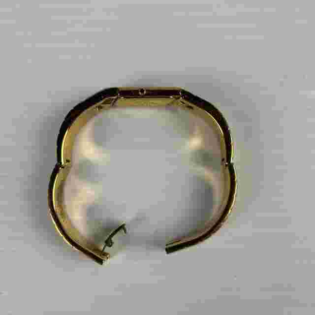 Lassale by Seiko Gold Tone Base Metal Enamel 2E20-7359