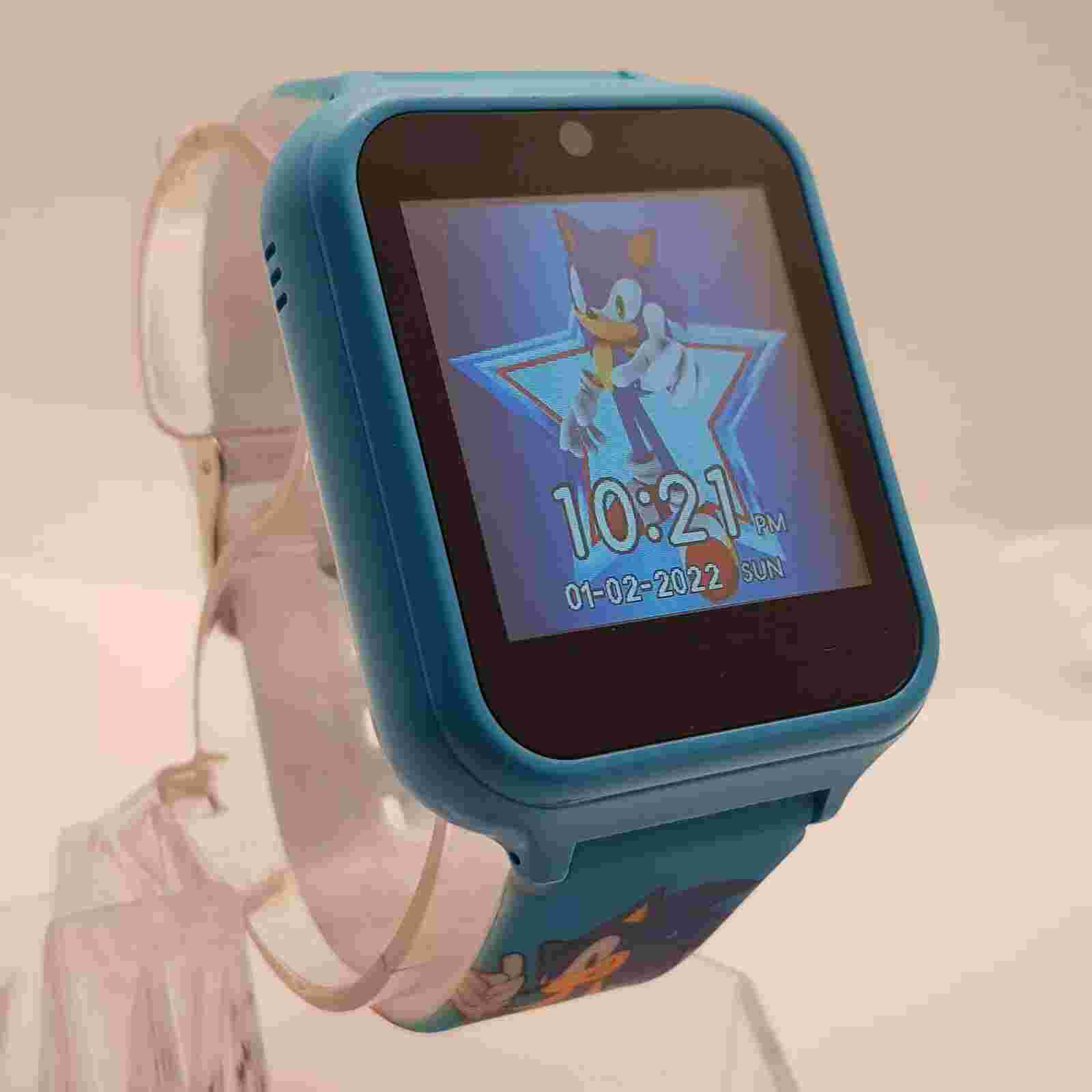 Accutime Sonic The Hedgehog Interactive Kids smart Watch Blue