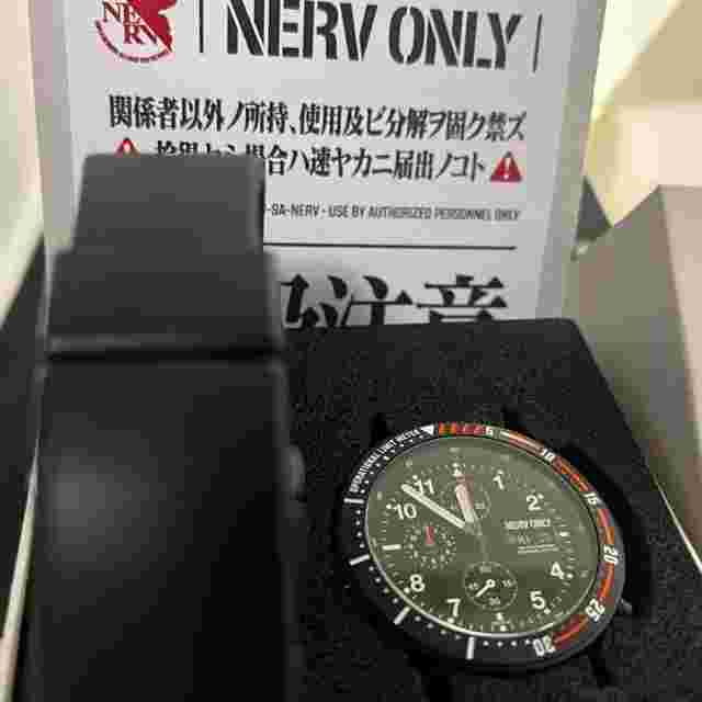SONY F33905 EVANGELION watch WNW-SA-NERV B wena wrist active NERV Edition