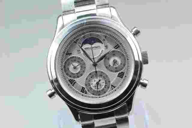 [N MINT+] Shellman Grand Complication Quartz Watch 6771-H32167TA Case 40mm japan