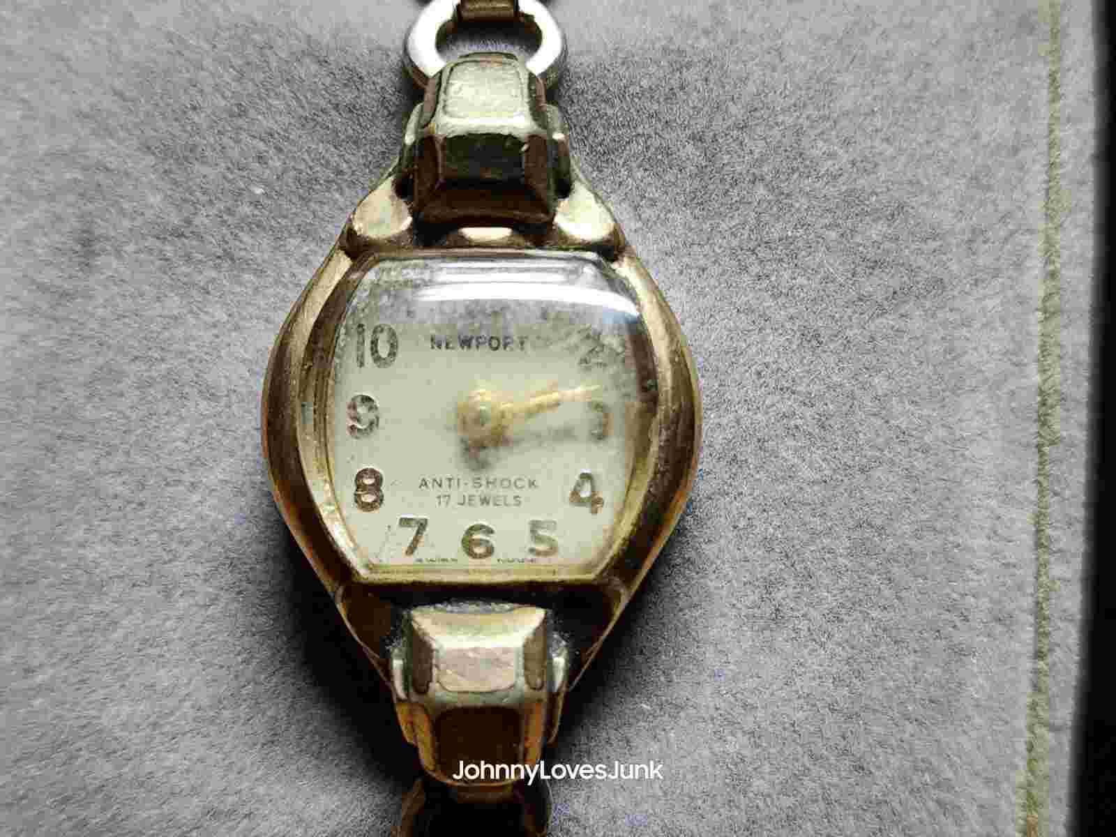 Vintage Newport Women's Watch Parts/Repair Only
