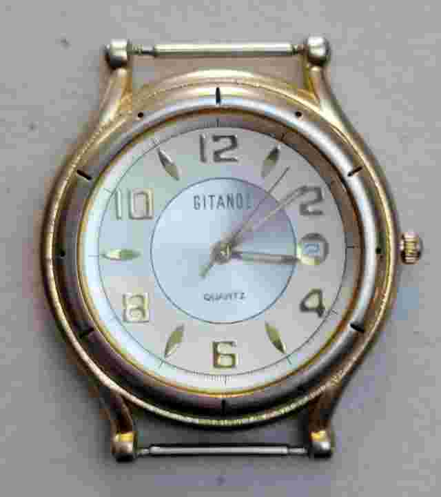 GITANO MEN"S QUARTZ WRISTWATCH