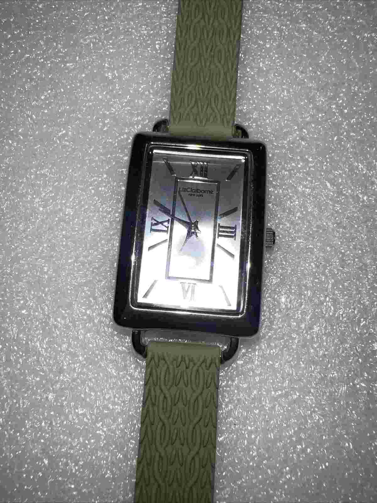 Liz Claiborne New York Green Watch