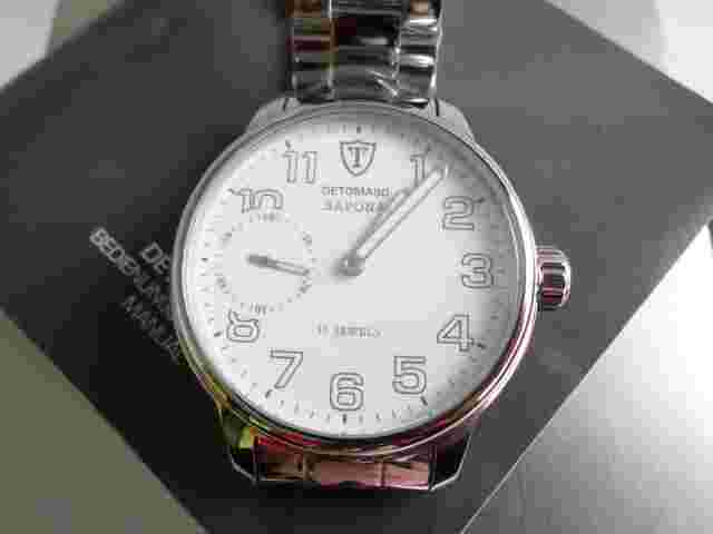 Detomaso "Savona" Men's DT1028-A Analog Display Mechanical Hand Wind Watch