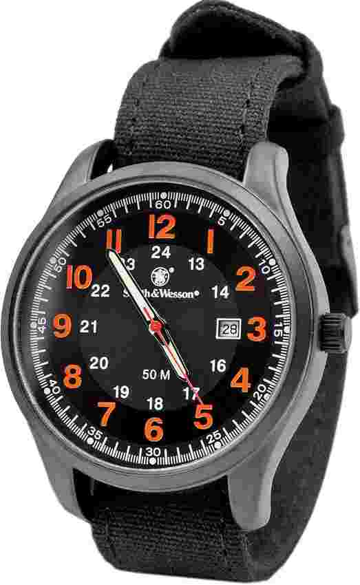Smith & Wesson Cadet Watch Orange 51mm 5atm