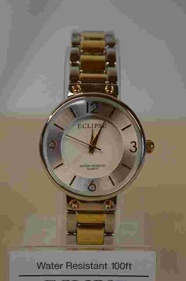 NEW Eclipse Woman's Analog Quartz Dress Watch EC/5000 SVTT