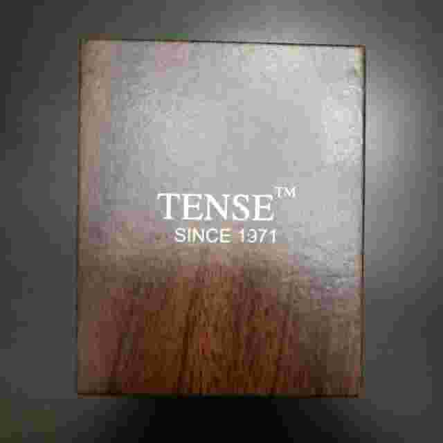 Tense Wood Watch Day Date Quartz Watch