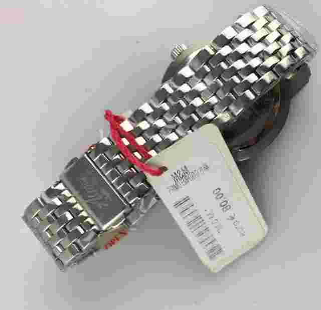Watch M&M First Emporio Quartz Women 41 mm Oversize Rhinestones Steel Deployant