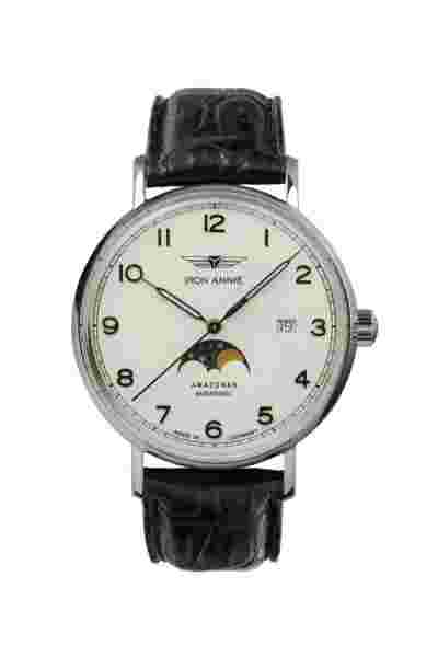Iron Annie 5908-5 Series Amazonas Automatic Moon Phase Men's Wristwatch
