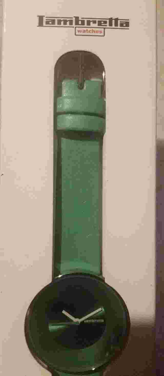 Lambretta Watch leather Green ladies in ORIGINAL BOX BNIB