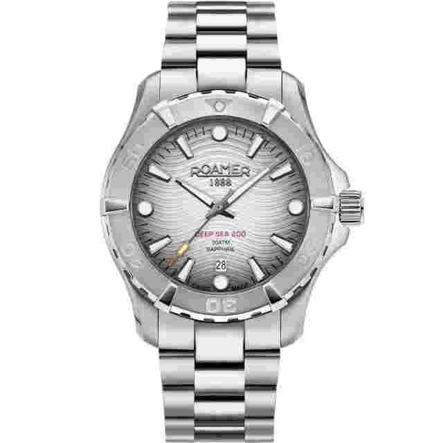Roamer 860833 41 15 70 Deep Sea 200 Steel Bracelet Wristwatch