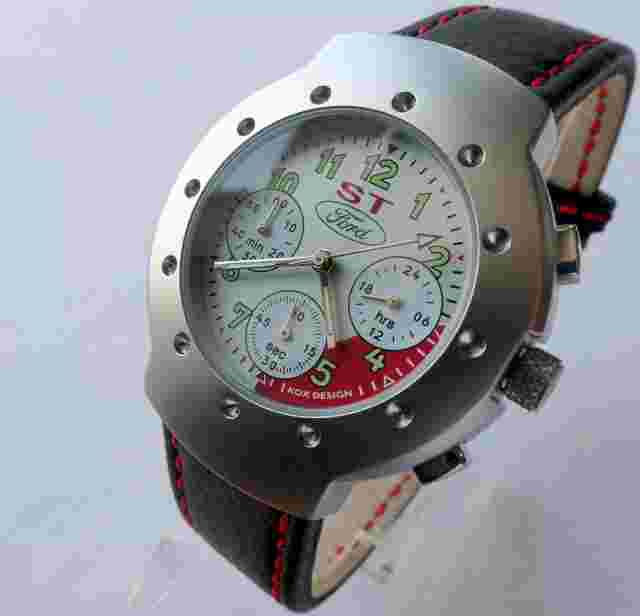 Ford Focus ST Line Sport Car Accessory Rally Racing Design Watch Chronograph