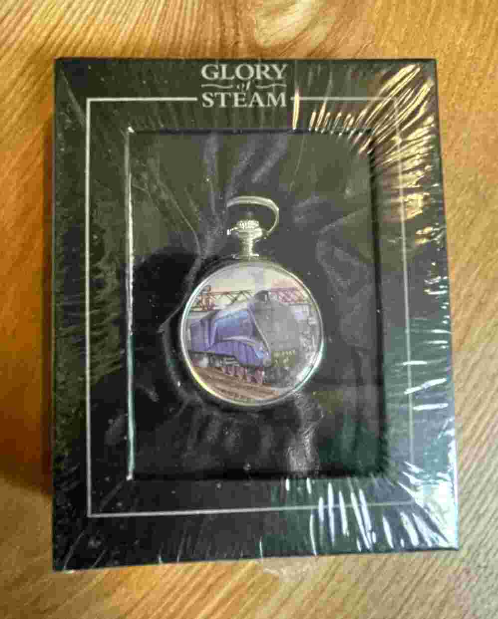 Atlas Editions Glory of Steam Pocket Watch, Mallard