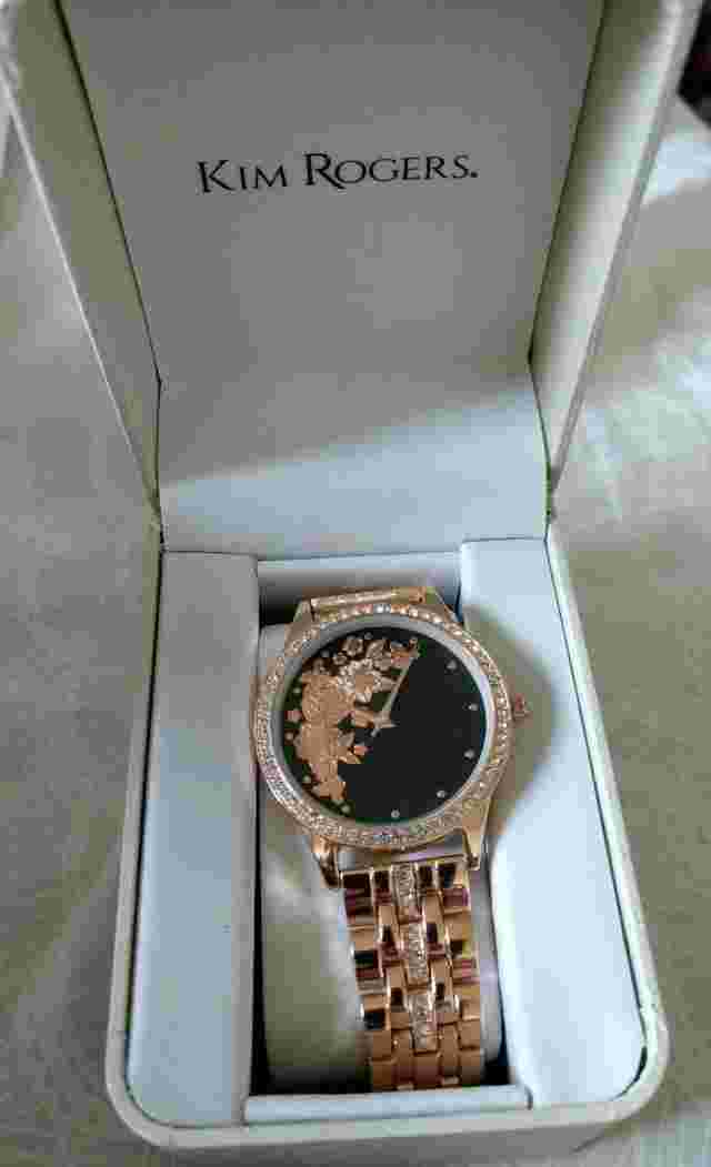 Kim Rogers design gold Women's Watch new