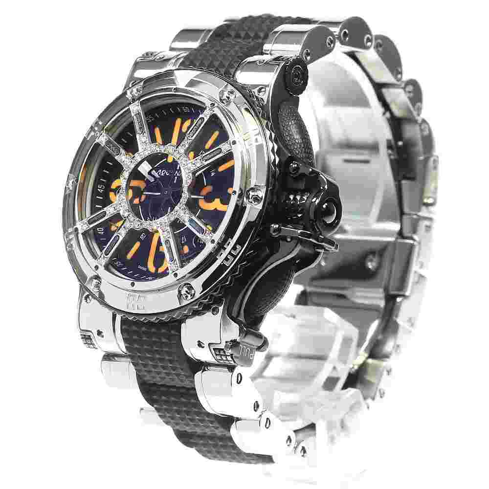AQUANAUTIC Sub Commander Day date Black Dial Automatic Men's Watch_829072