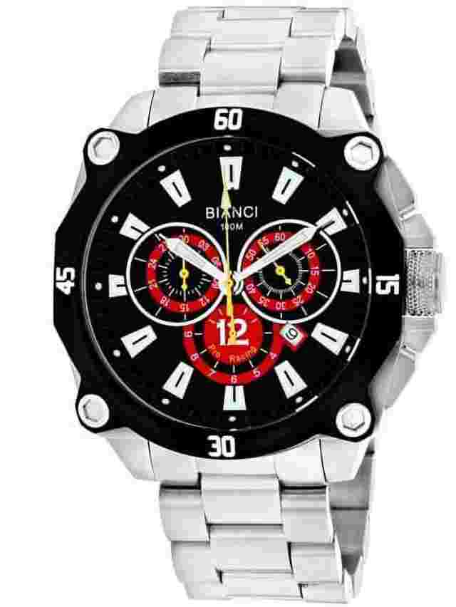 Roberto Bianci Men's Enzo Black Dial Watch - RB71013