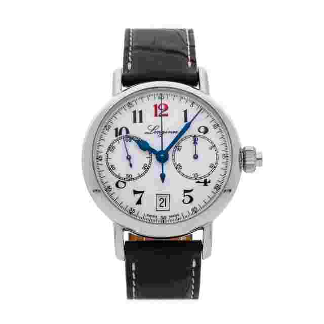 Longines Heritage White Lacquered Polished Men's Watch - L2.775.4.23.3