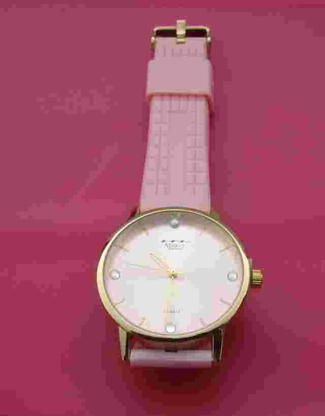 Milano Expressions Women's Analog Watch Silicon Band Pink Pink Dial 47393