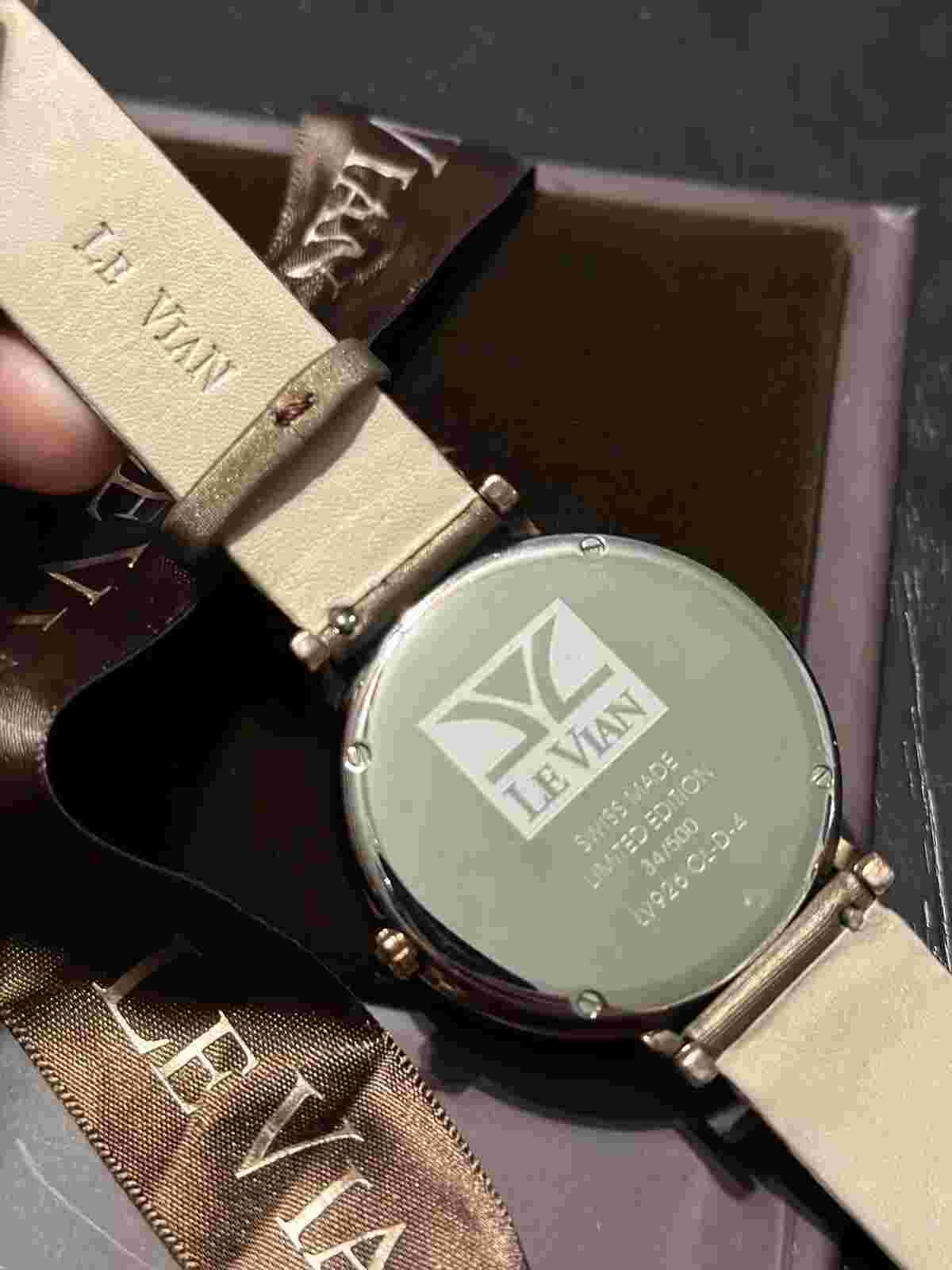 levian chocolate diamond watch