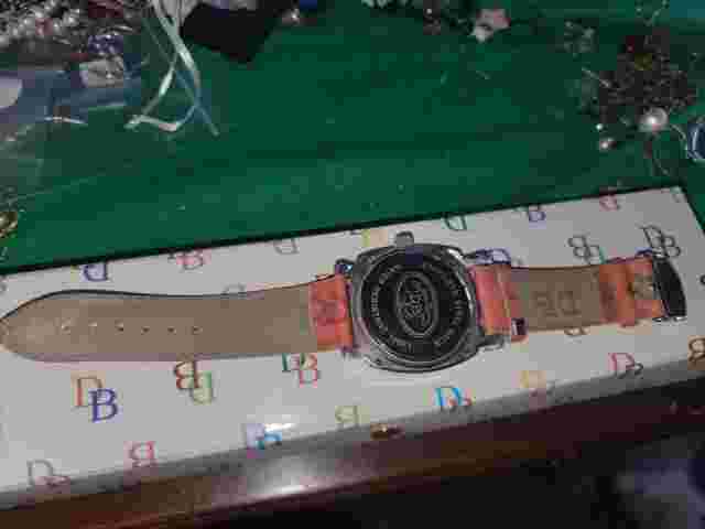 Dooney & Bourke Women Silver Tone Pink Pave Bezel Heart Dial Watch W/Box