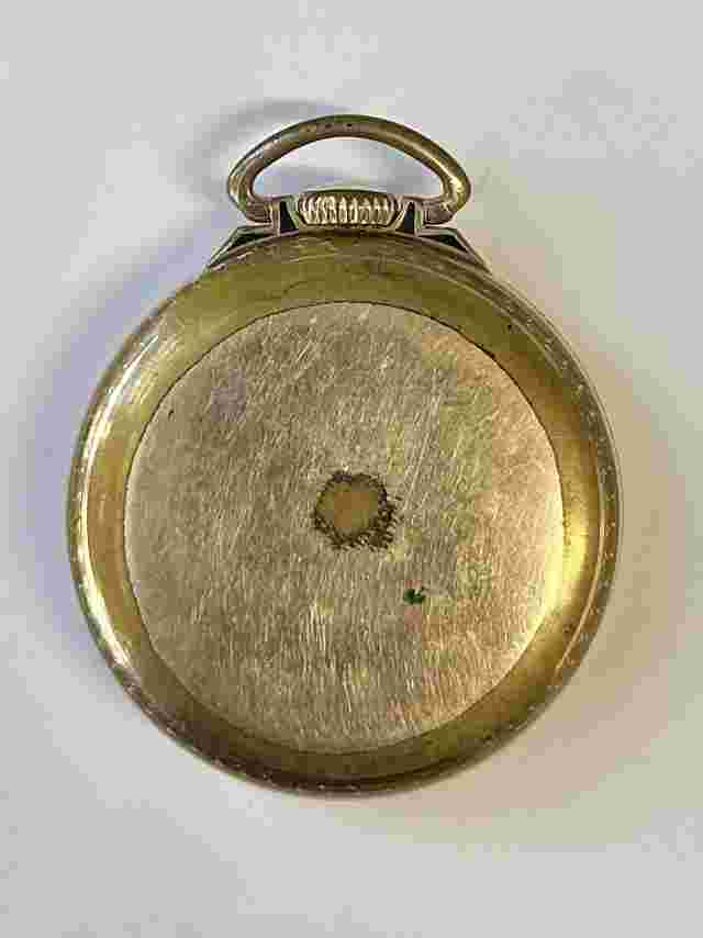1926 Waltham 16S  21J Model 1908 5 Position Gold Filled Doesn’t Run  Broke Glass