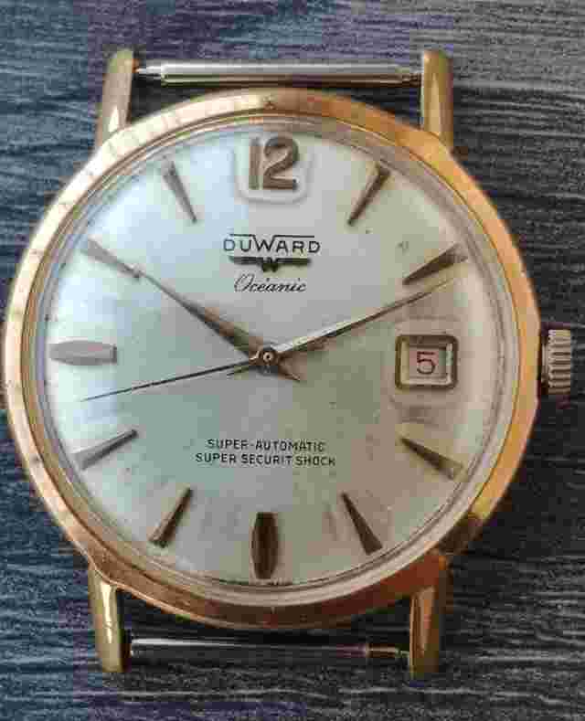 Vintage men's Duward Oceanic Super automatic watch ETA 2452