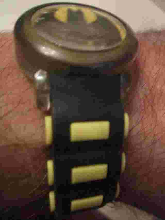 LADIES' DC COMICS BATMAN WATCH - ACCUTIME DIGITAL DISPLAY - BBA-33