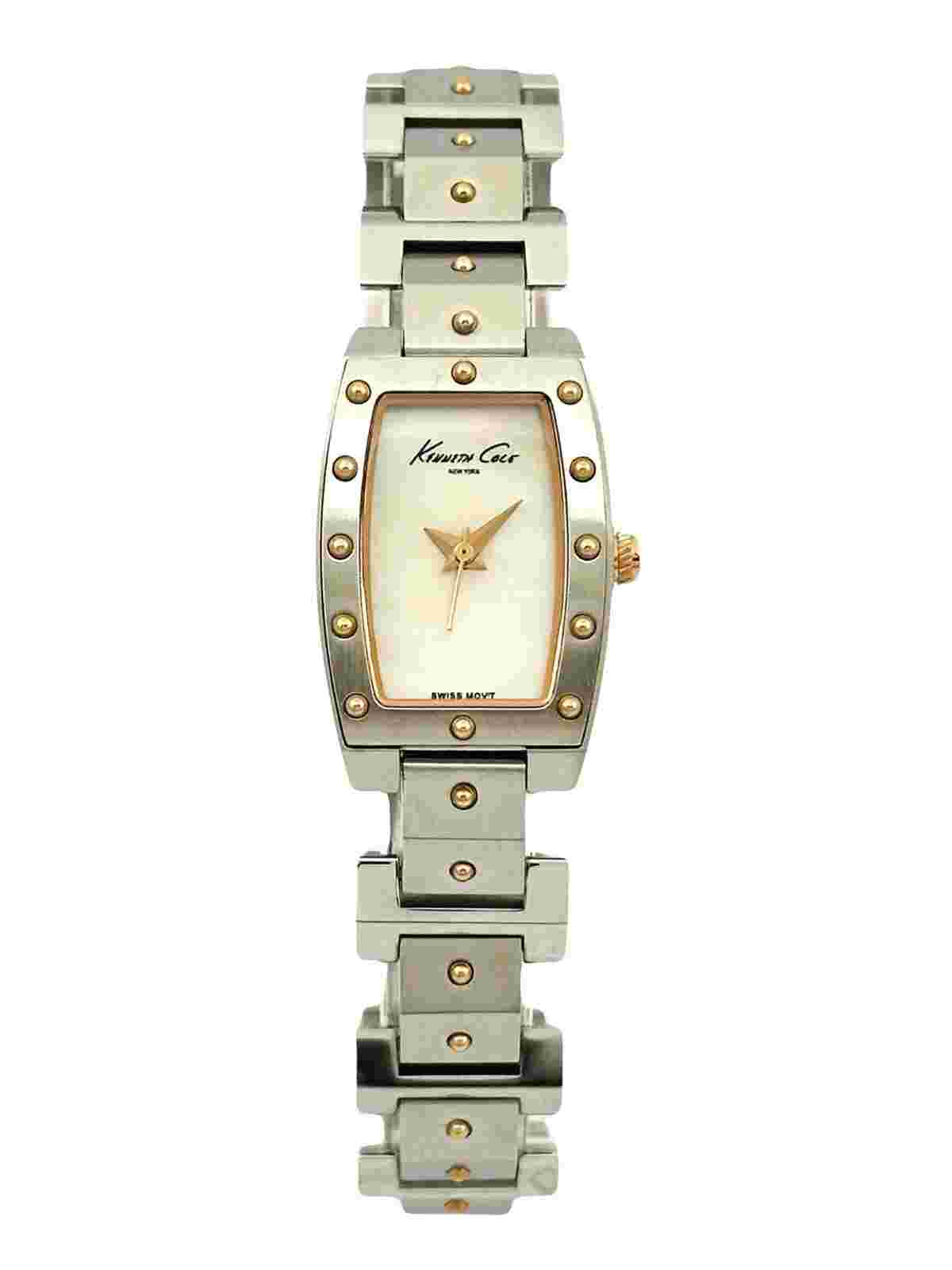 Kenneth Cole Swiss Women’s KS4011  Ladies Bicolour Stainless Steel Swiss  Watch