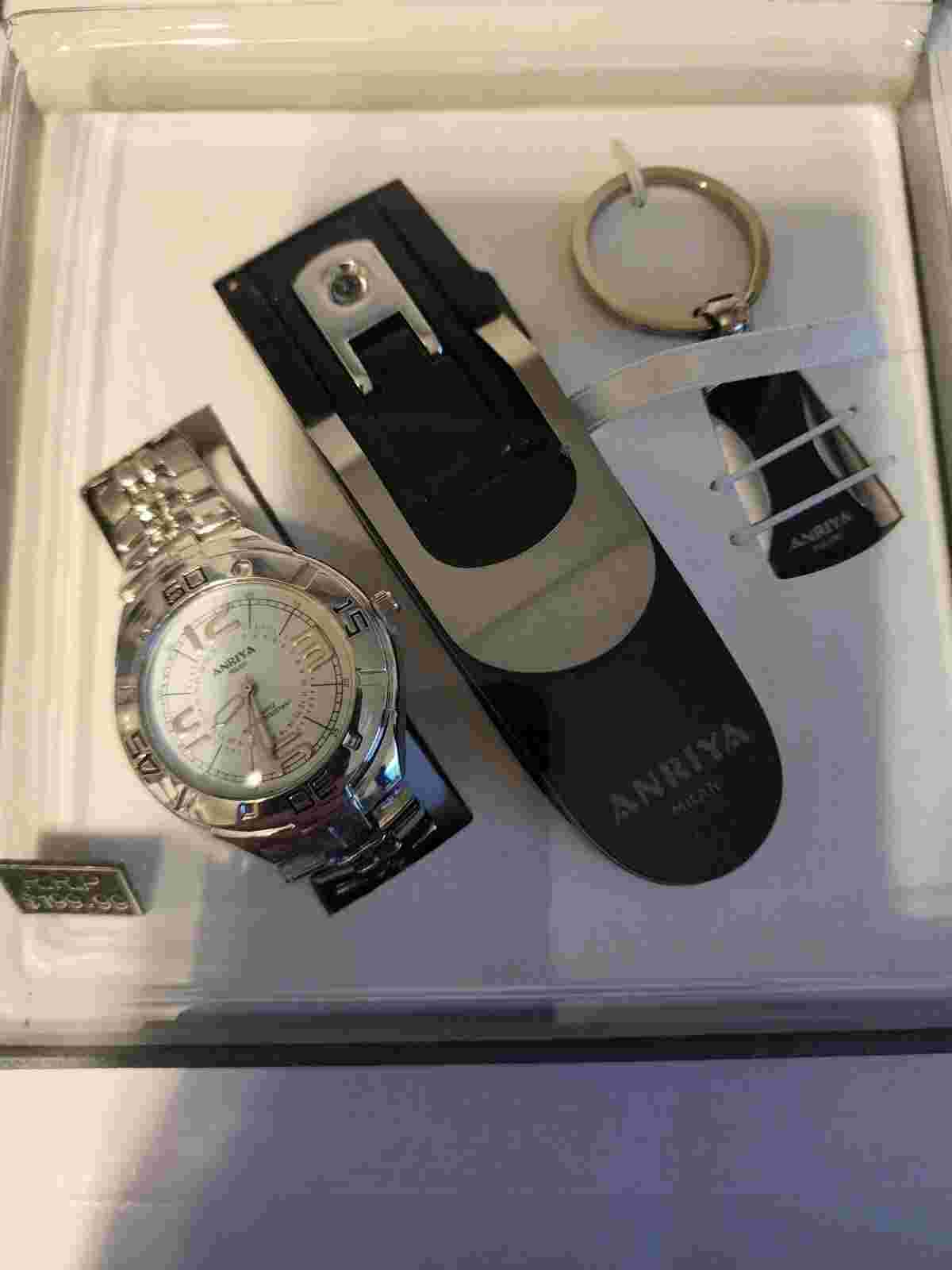 Anriya Milan Watch Heavenly Sight New In Box w/ Light & Keychain
