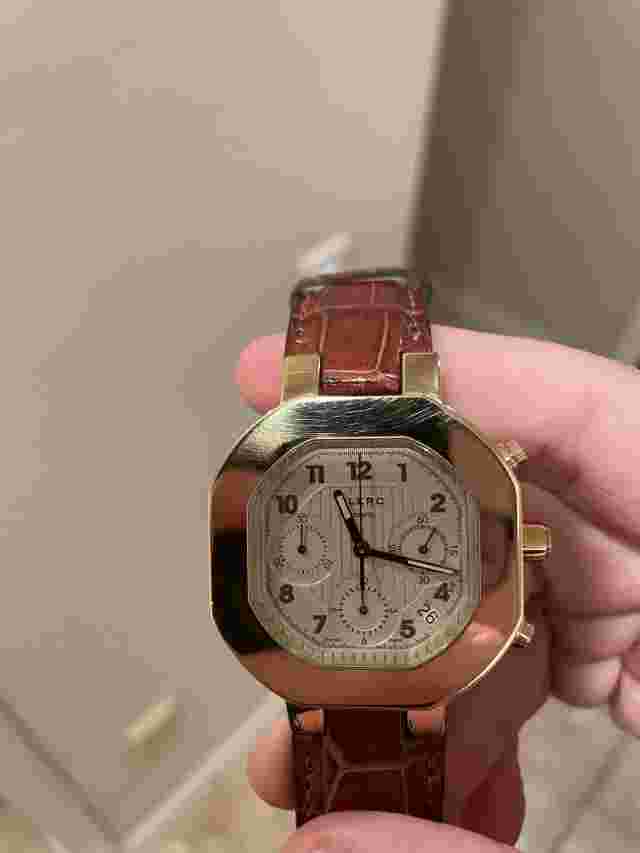 18k GOLD Clerc Chronograph