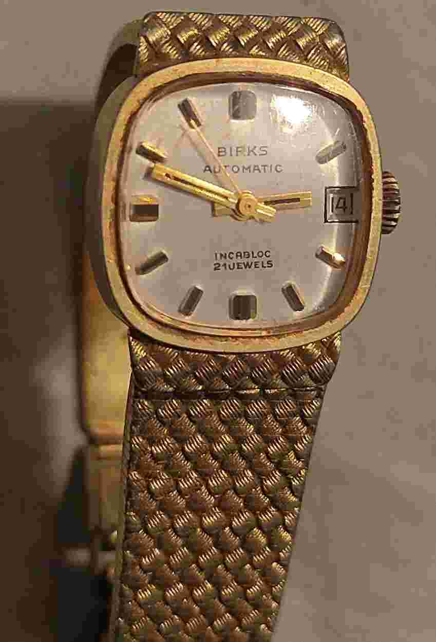 Birks Automatic Incabloc Ladies Watch 21 Jewels