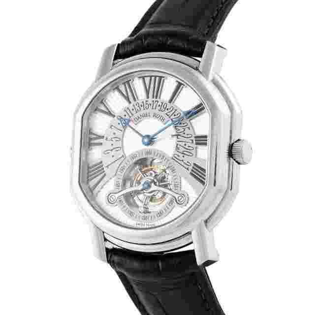 Daniel Roth Tourbillon Retrograde Date Watch 196.X.60