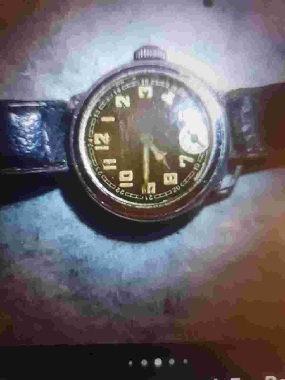Rare James Walker "Reliant" Watch For Repair    (Military ?) #6