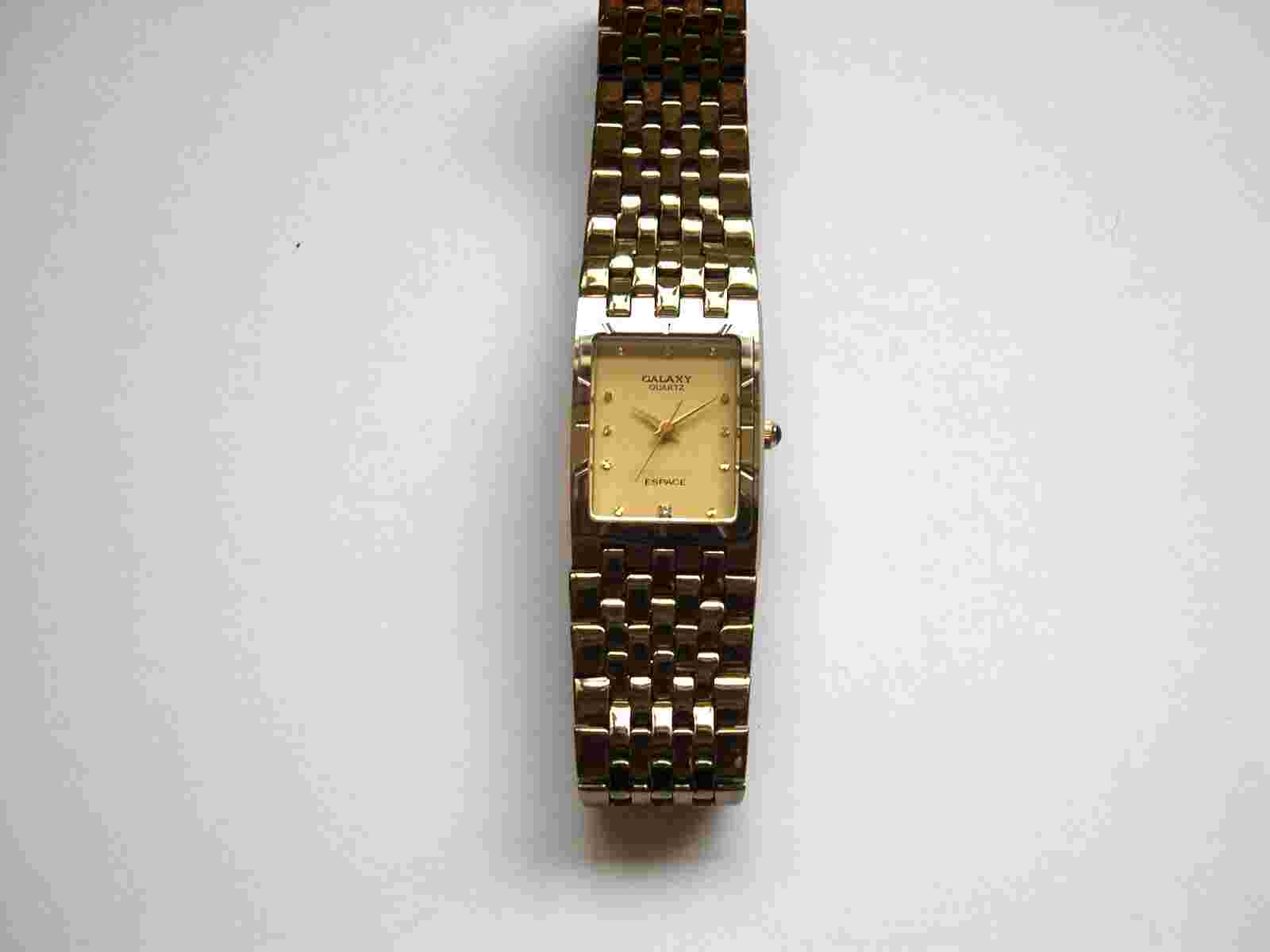 Rare vintage Galaxy  Espace Ladies Quartz watch salesman's sample  - no movement