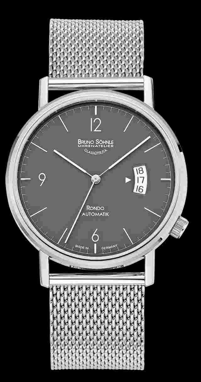 Bruno Söhnle Glashütte Rondo Automatik Automatic Wristwatch Made in Germany 17-1